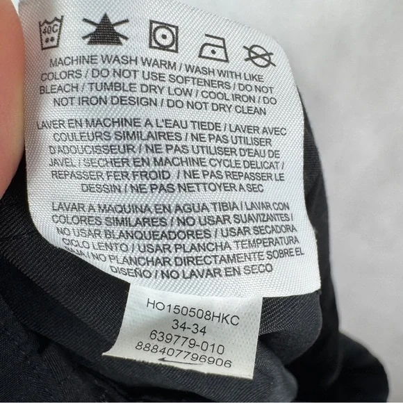 NIKE Golf Tour Performance Dri-Fit Pants - Black - 639779-010 - Sz 34 x 34 - Picture 11 of 11